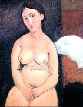Amedeo Modigliani : Seated Nude II